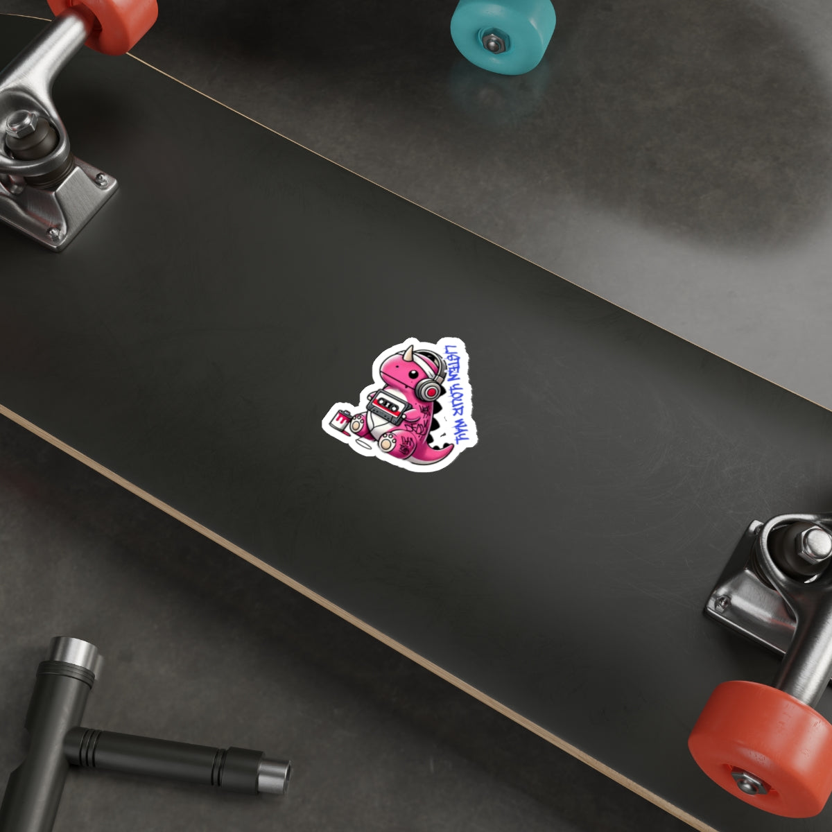 Graffiti Guardians RetroEcho Die-Cut Stickers