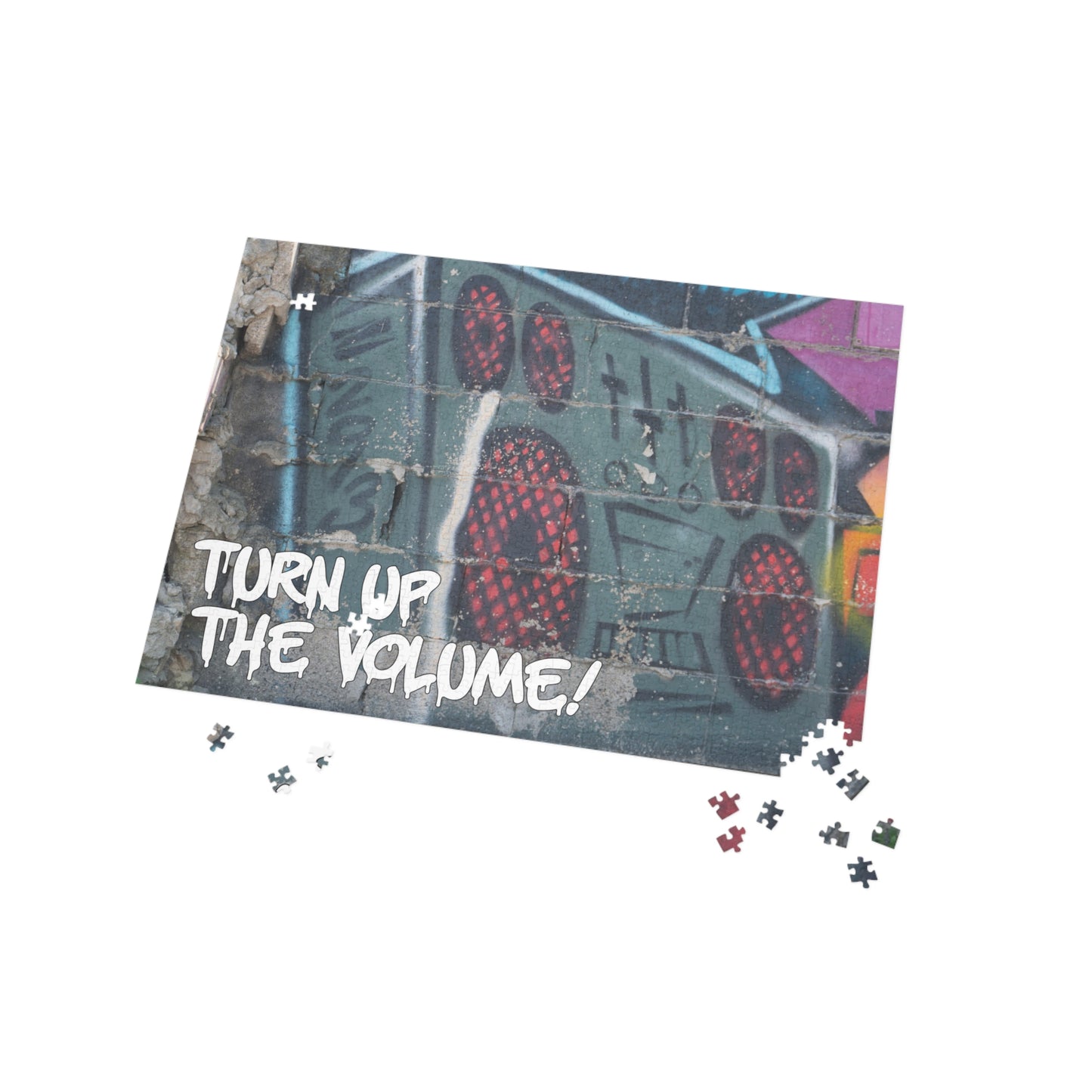 Turn up the Volume! World Graffiti Puzzle (500, 1000-Piece)