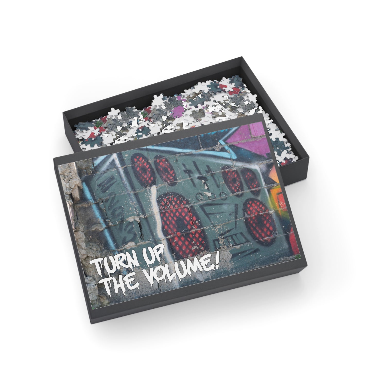 Turn up the Volume! World Graffiti Puzzle (500, 1000-Piece)