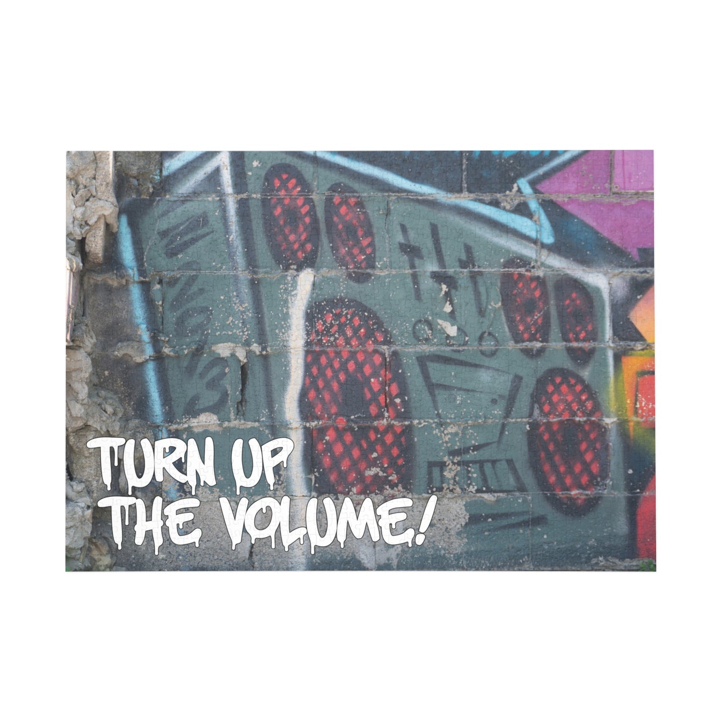 Turn up the Volume! World Graffiti Puzzle (500, 1000-Piece)