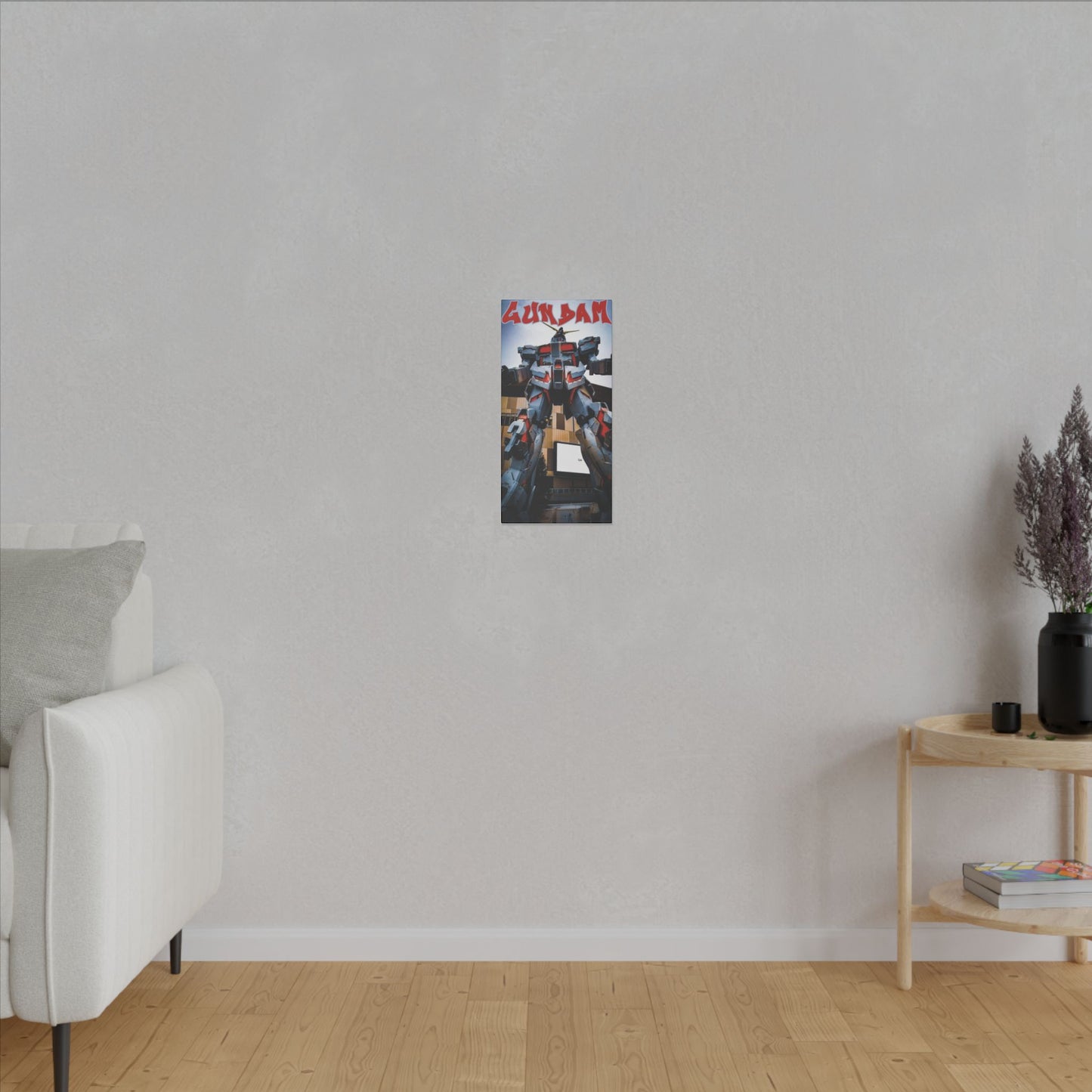Gundam World Graffiti Matte Canvas, Stretched
