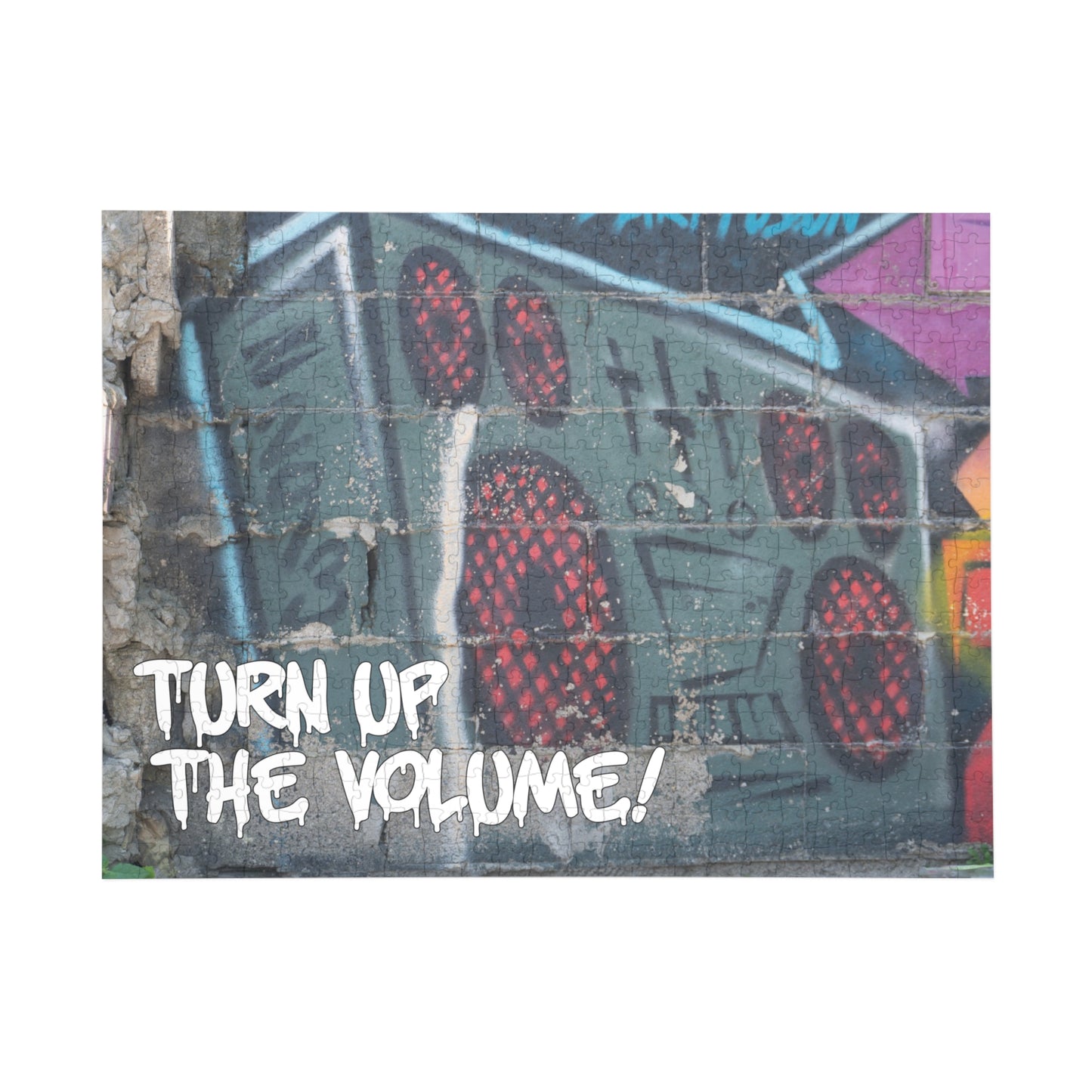 Turn up the Volume! World Graffiti Puzzle (500, 1000-Piece)