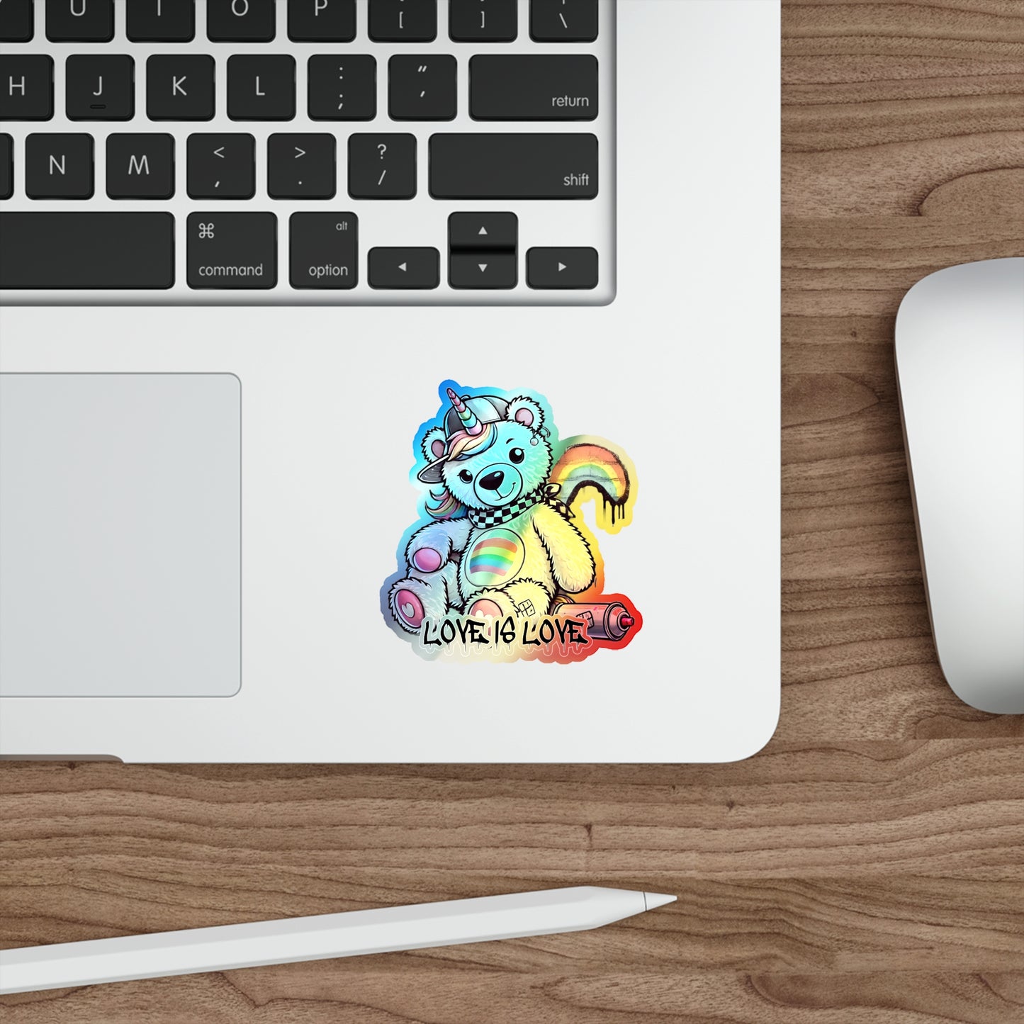 Graffiti Guardians Colorsplash Holographic Die-cut Stickers