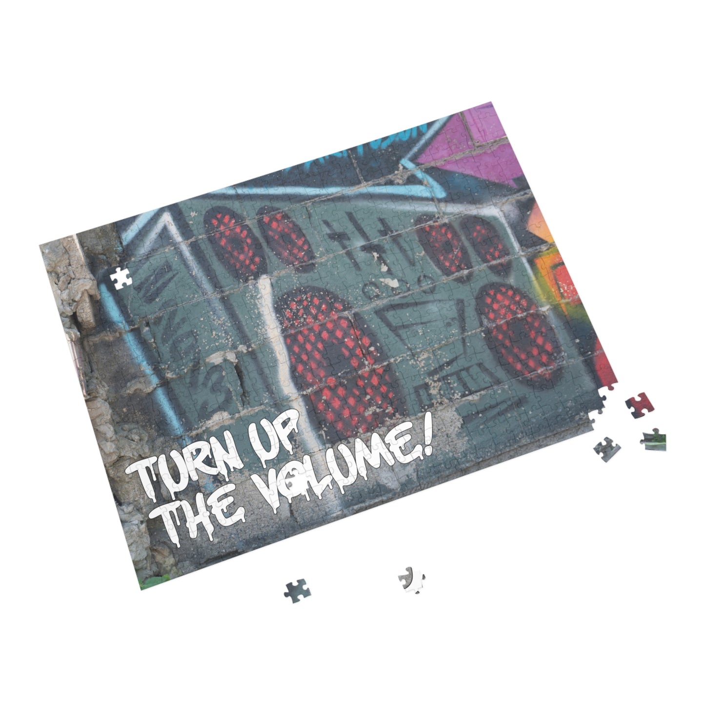 Turn up the Volume! World Graffiti Puzzle (500, 1000-Piece)