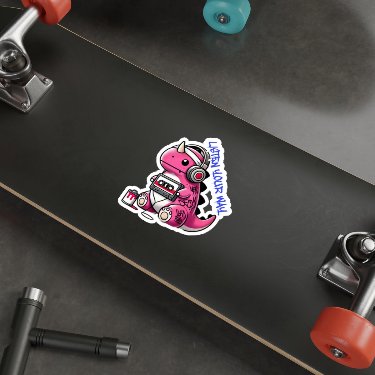 Graffiti Guardians RetroEcho Die-Cut Stickers
