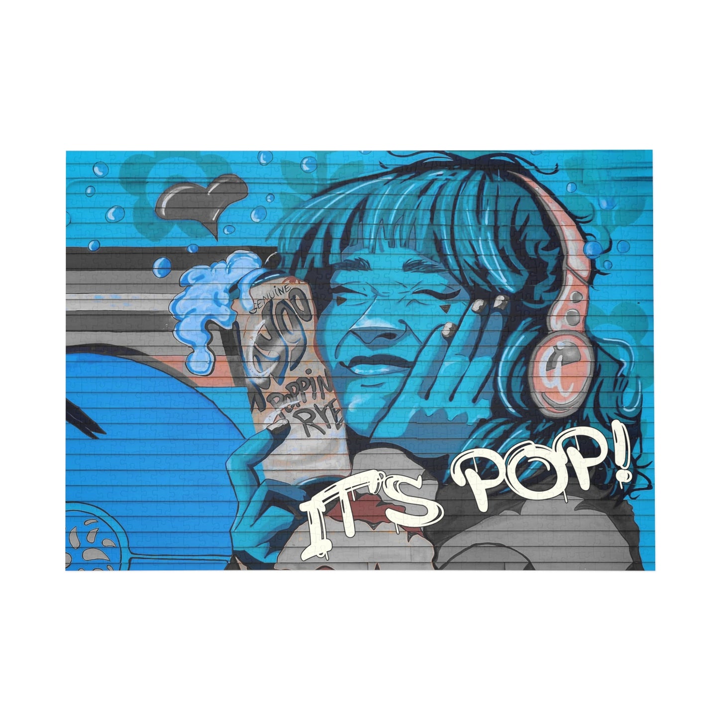 It's Pop! Detroit Graffiti Puzzle (500, 1000-Piece)