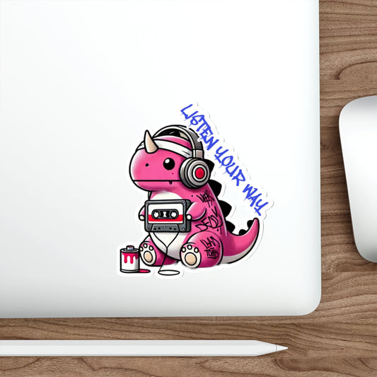 Graffiti Guardians RetroEcho Die-Cut Stickers