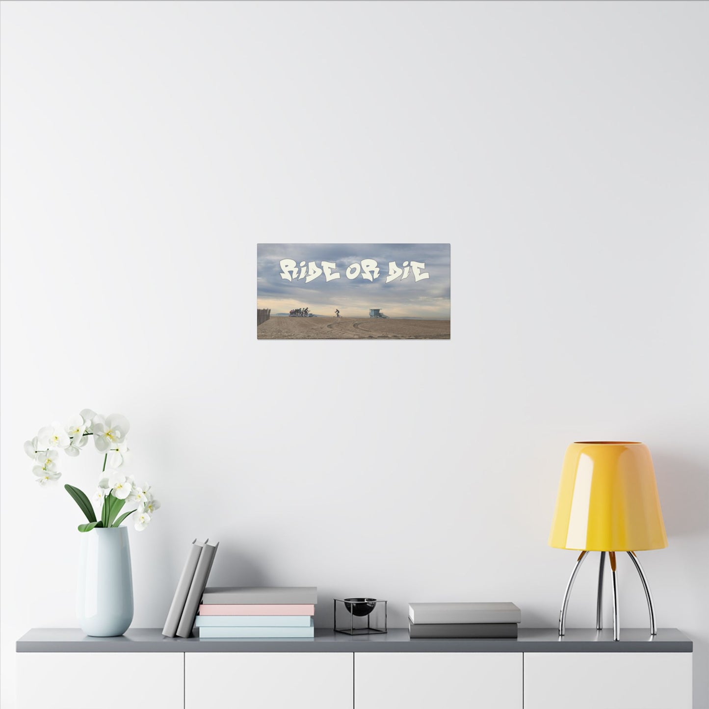 Ride or Die? World Graffiti Matte Canvas, Stretched