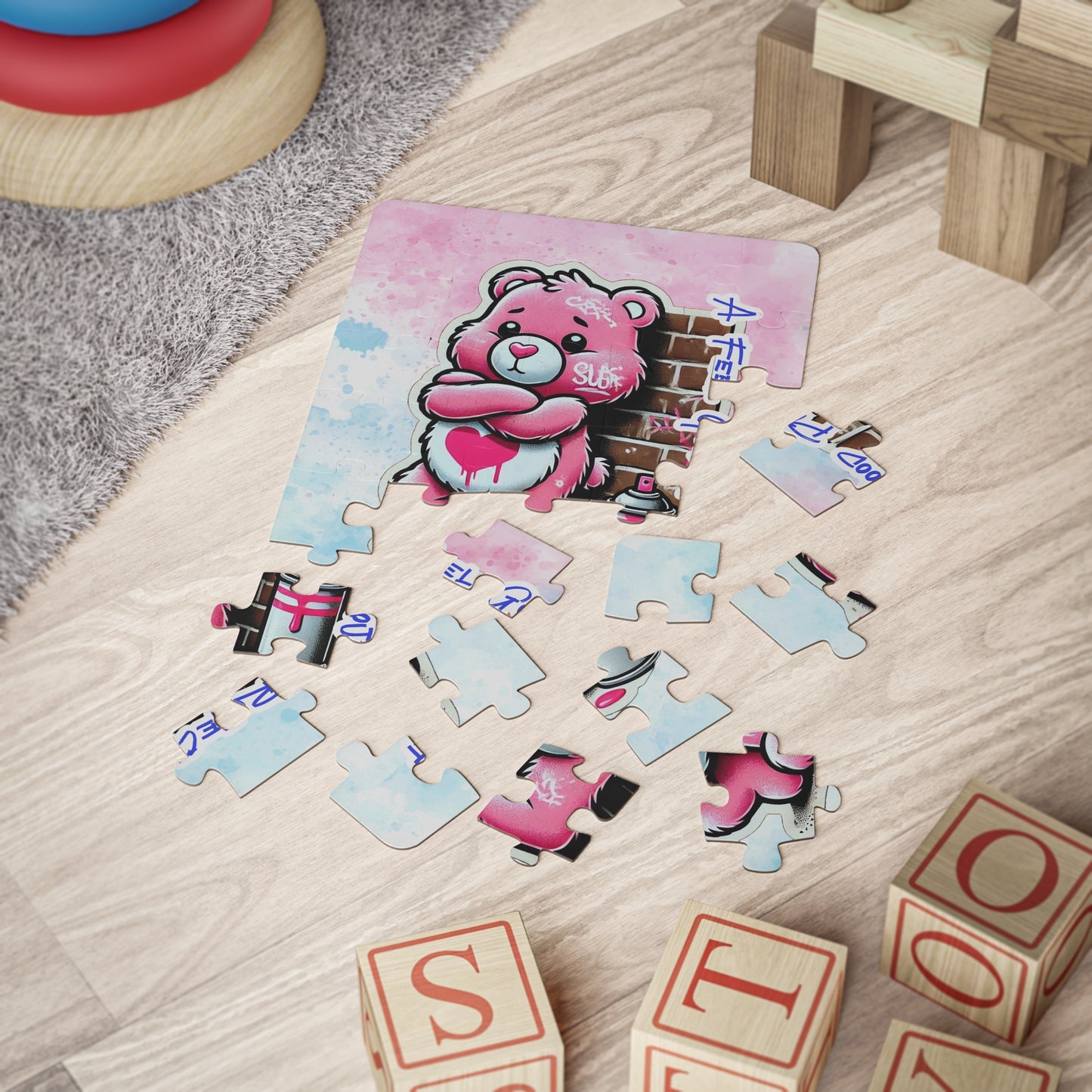Graffiti Guardians Scribble Kids' Puzzle, 30-Piece