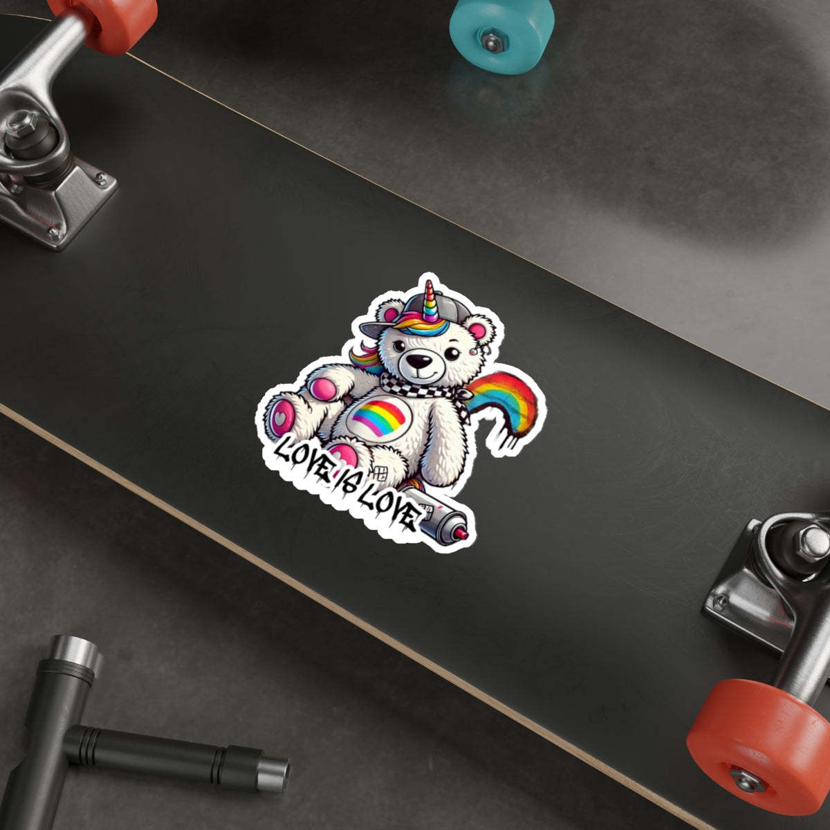 Graffiti Guardians Colorsplash Die-Cut Stickers