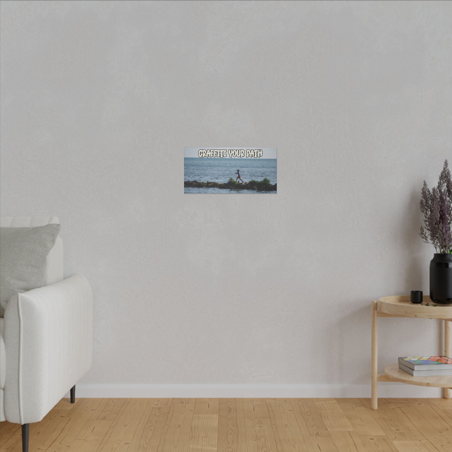 Graffiti Your Path - World Graffiti Matte Canvas, Stretched