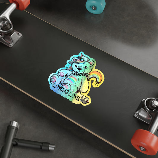 Graffiti Guardians Colorsplash Holographic Die-cut Stickers