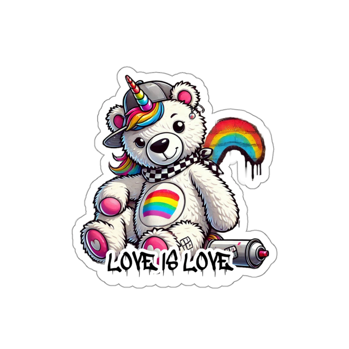 Graffiti Guardians Colorsplash Die-Cut Stickers