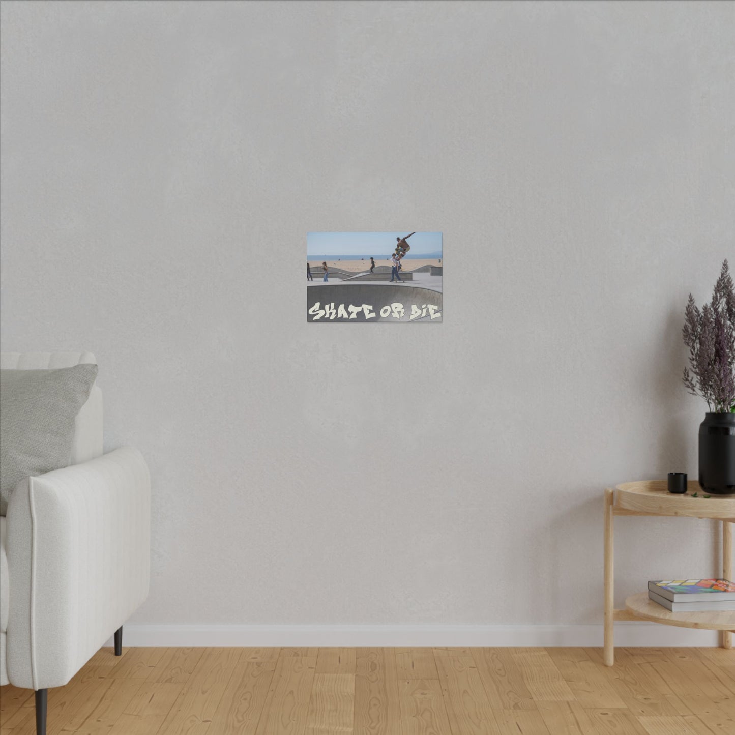 Skate or Die! - World Graffiti Matte Canvas, Stretched