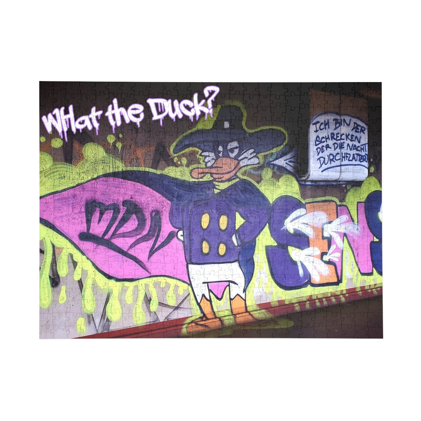 What the Duck? World Graffiti Project Puzzle (500, 1000-Piece)