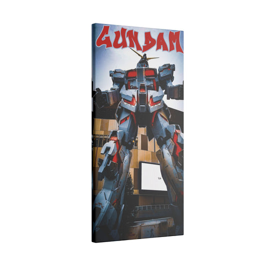 Gundam World Graffiti Matte Canvas, Stretched