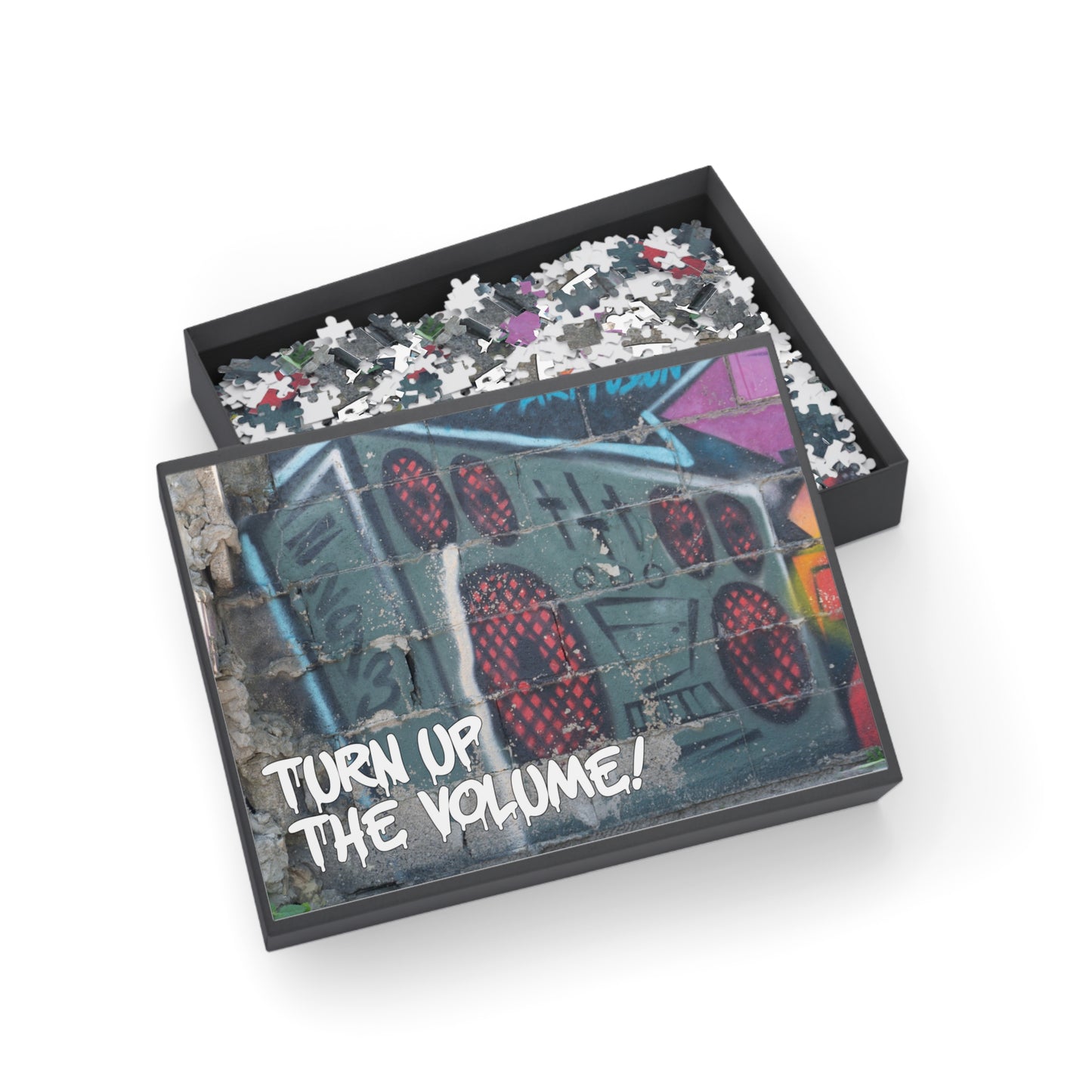 Turn up the Volume! World Graffiti Puzzle (500, 1000-Piece)