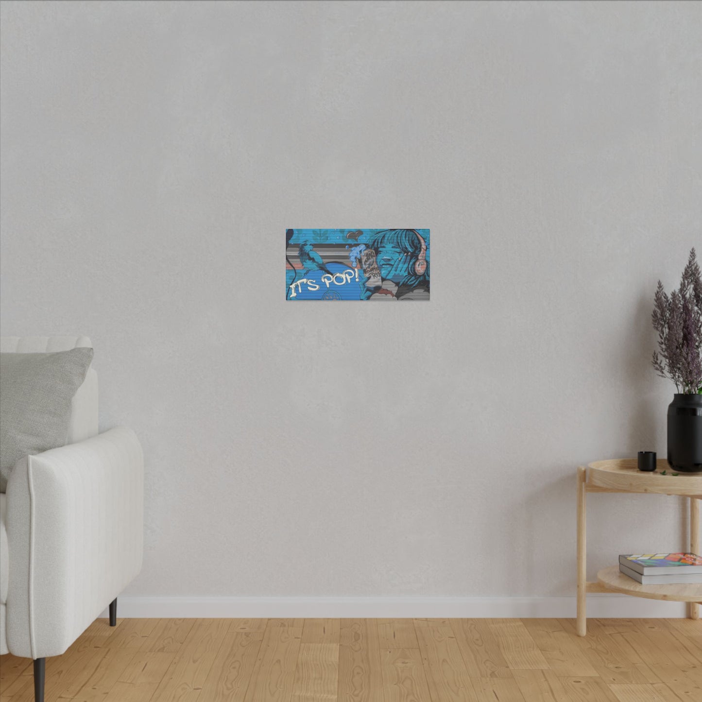 It's Pop! Graffiti Matte Canvas, Stretched