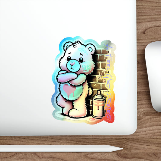Graffiti Guardians Scribble Holographic Die-cut Stickers