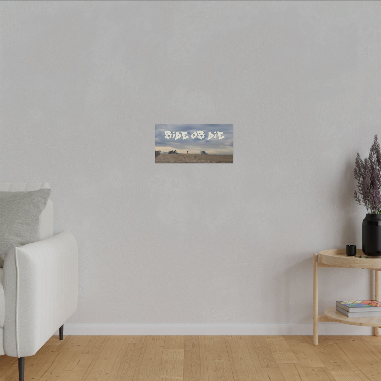 Ride or Die? World Graffiti Matte Canvas, Stretched