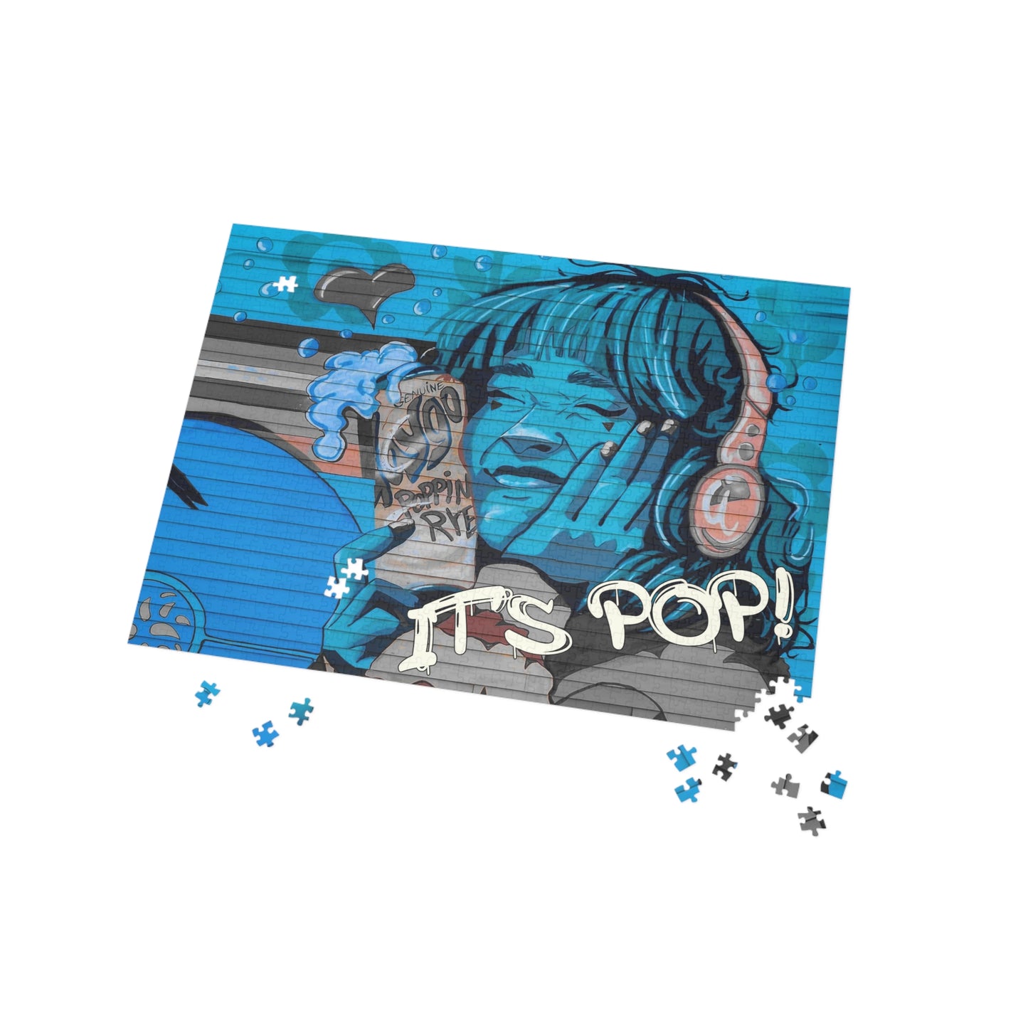 It's Pop! Detroit Graffiti Puzzle (500, 1000-Piece)