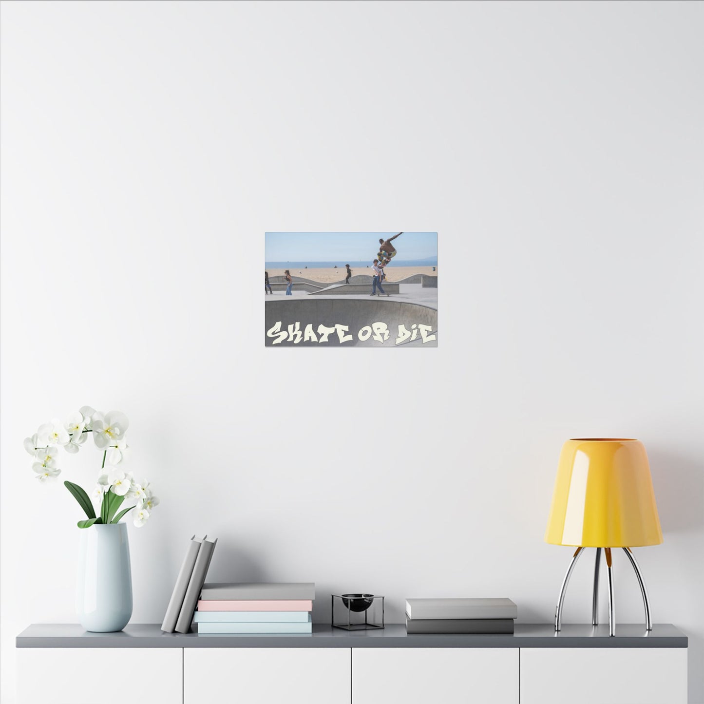 Skate or Die! - World Graffiti Matte Canvas, Stretched