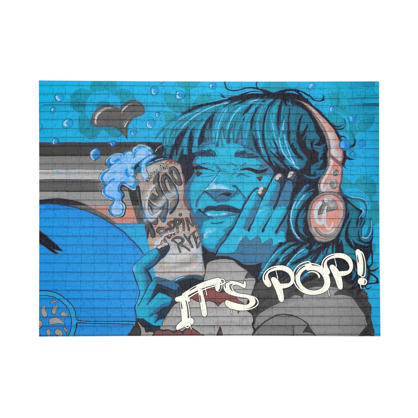 It's Pop! Detroit Graffiti Puzzle (500, 1000-Piece)