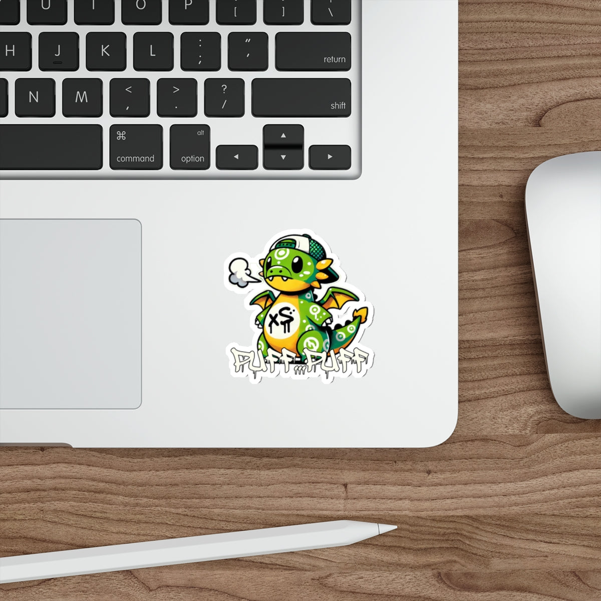 Graffiti Guardians Puff Puff the Merry Dragon Die-Cut Stickers